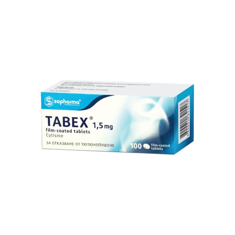 Tabex 1,5 mg 100 tablets