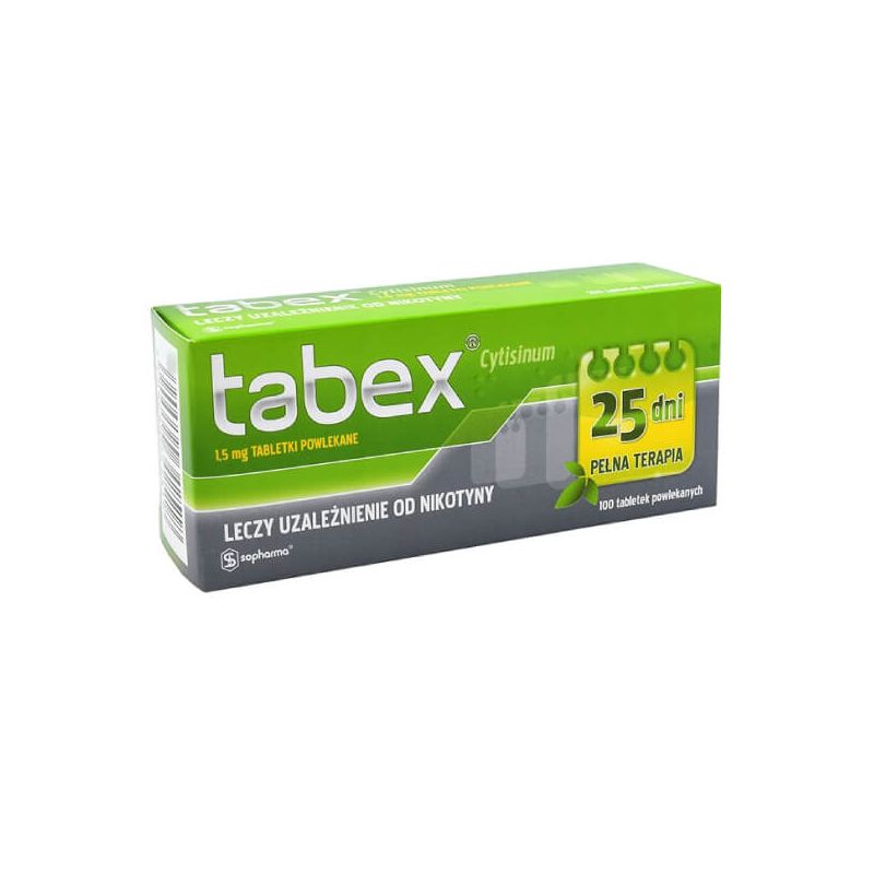 Tabex 1,5 mg 100 tablets - Polish